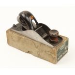 A little used STANLEY No 110 block plane in orig box G++