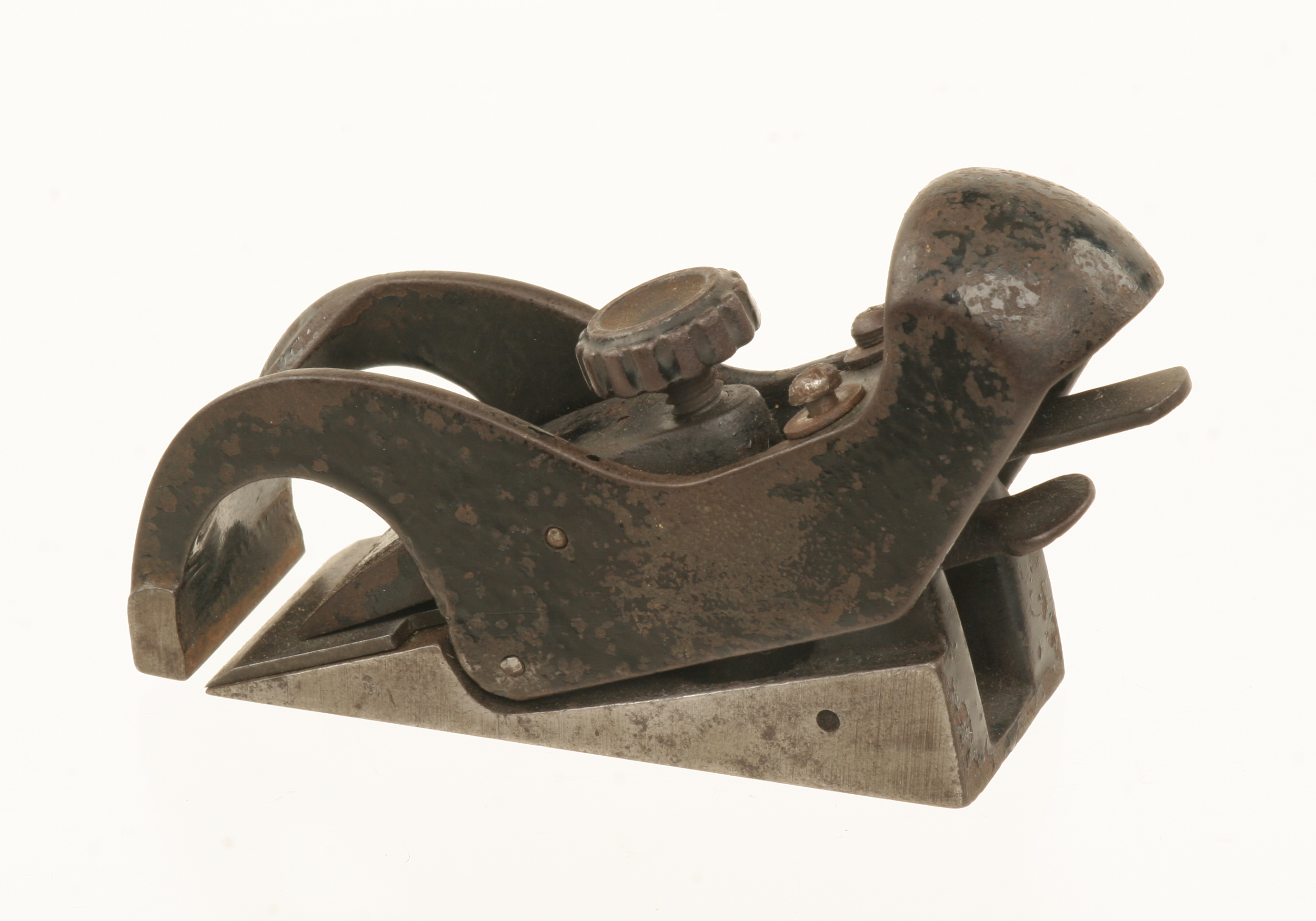 A rare STANLEY No 11 iron bullnose rabbet plane 4" x 1 1/4" see P-TAMPIA vol 11 p215 (illustrated