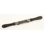 A MILLERS FALLS circular spokeshave with rosewood handles G