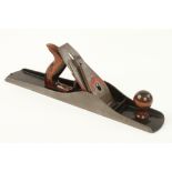 A MILLERS FALLS No 18 panel plane with orig 2 3/8" iron G++