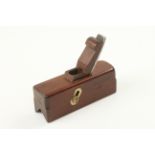 A nice quality rosewood sliding box type chamfer plane 6" x 2" stamped F.J.