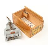 A little used WODEN No 190 dowelling jig with instructions in orig box F