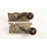 A pair of STANLEY No 98 & 99 side rebate planes with depth stops G+