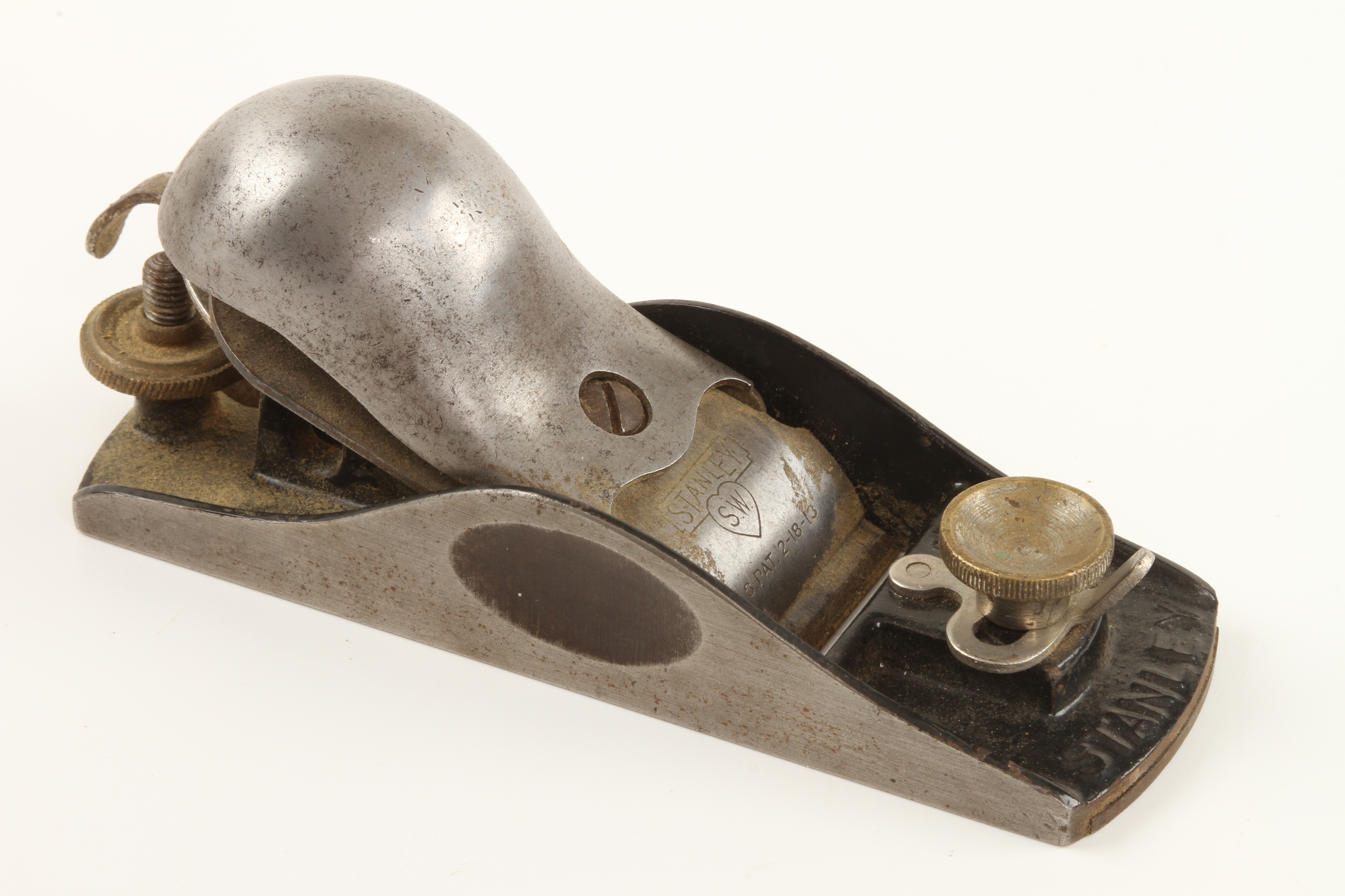 An early STANLEY No 18 block plane G