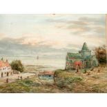 JOHN HAMILTON GLASS
The Auld Kirk, St Monan's, Fife
Watercolour
Signed
Inscribed to the back
32 x