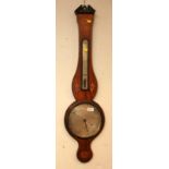 An early 19th century aneroid barometer/