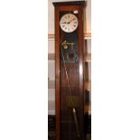 A Shortt-Synchronome 1920's/30's free pendulum electromechanical pendulum clock manufactured by