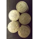 £5 face value British pre 1947 silver co