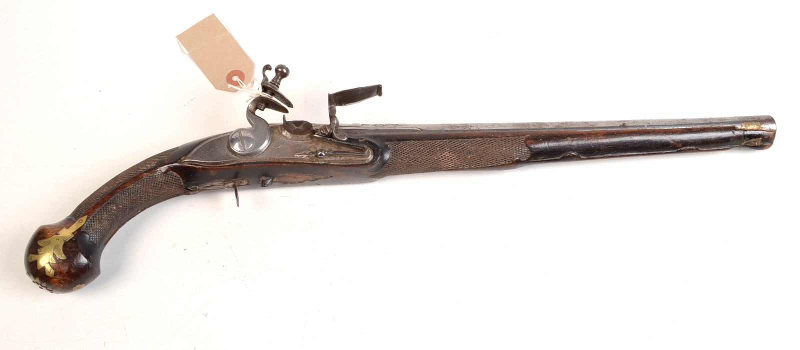 An early 18th century flintlock pistol by Jean Jaques Behr,