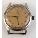 A Rolex Tudor Oyster gentlemen's stainless steel cased wrist watch. Case number 531672.