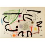 JOAN MIRO
Maravillas con Variaciones Acrosticas en el Jardin de Miro (XV)
Lithograph
50 x 72 cm