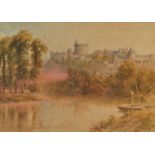 THOMAS JAMES SOPER
A Fisherman on the Thames before Windsor Castle
Watercolour
Signed
17 x 24cm