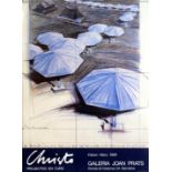 CHRISTO
The Umbrellas
Poster for Galeria Joan Prats
Dated 1986
56 x 70cm