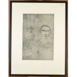 JOHN BELLAMY
The modern day Christ
Etching
Signed and numbered 5 from an edition of 15
48 x 32cm