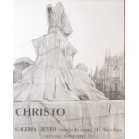 CHRISTO
Wrapped Monument
Poster for Galeria Ciento
Dated 1975
56 x 70cm