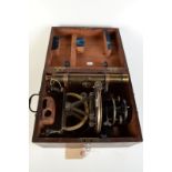 A Cary, London theodolite in fitted case.