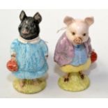 A Beswick Pigwig and Pigling Bland Condition Report: Neither model has scratches, crazing or