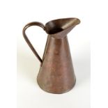 A domestic copper jug by Orme and Evans and Co. Wolverhampton.