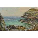 HARRY PREST
Cornish Cliffs
Oil on board
Signed
47.