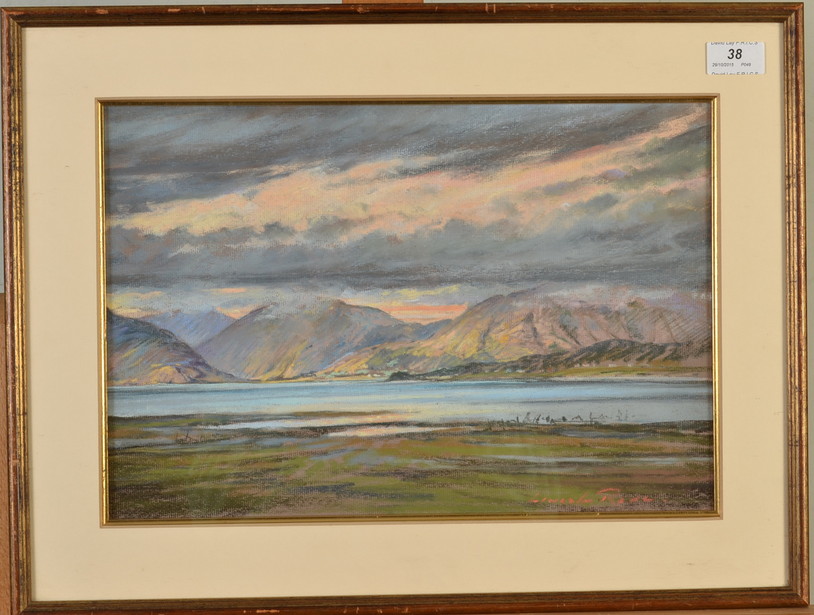 LINCOLN ROWE
Storm over Highland Mountains
Pastel
Signed
27 x 40cm - Image 2 of 2