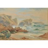 TRACEY DYKE HART
Lion Rock and Lizard Point from Kynance
Watercolour
Signed
23.