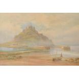 CLAUDE MONTAGUE HART
St Michael's Mount at Sunrise
Watercolour
Signed
24.5 x 36.