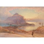 THOMAS HART
Sunset at Cape Cornwall
Watercolour
Signed
25.5 x 36.
