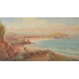 THOMAS HART
St Ives from Porthminster Point
Watercolour
Signed
20 x 37cm