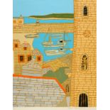 BRYAN PEARCE
A Glimpse of the Harbour, St Ives
Screenprint
Signed and dated 2001 and numbered 12 out