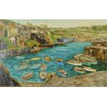 HARRY PREST
Coverack
Oil on canvas
Signed
Label to the back
48.