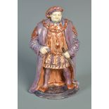 A rare Royal Doulton figure, Henry VIII HN.673, impressed date numbers for August 1924, height 21.