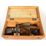 A Walkers Excelsior IV Patent Log in its original fitted pine box.