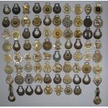 Seventy nine loose horse brasses, (79)