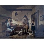 After George Morland (late18th/early 19th Century), a coloured print entitled "Alehouse