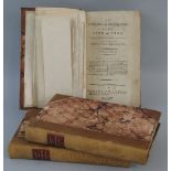 The History and Antiquities of the City of York, 1785, three volumes, folding maps and plates, re-