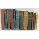 Twelve books of Yorkshire interest, including William Andrews Bygone Yorkshire 1892, William Grainge