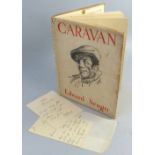 Seago Edward - Caravan. 1937. Dustjacket; together with two manuscript letters signed by Seago