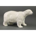 A Beswick figure of a standing Polar bear 8"This lot is in good condition.