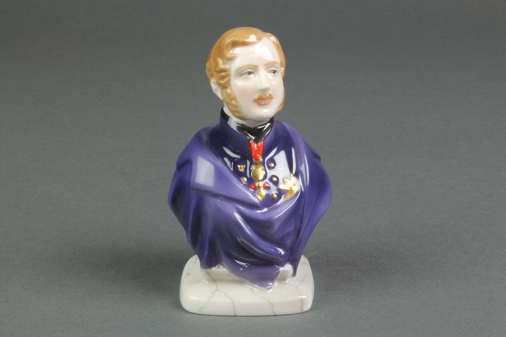 A Royal Worcester candle snuffer - Prince Albert 37/500 4", boxed