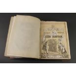 One volume John Bunyan's "Pilgrim's Progress"  published by William Mackenzie Glasgow