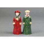 2 Royal Worcester candle snuffers - The Motorist limited edition 417/500 and The Motorist 369/500