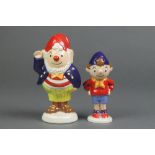 2 Wade figures - Big Ears 5 1/2" and Noddy 4"