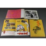 5 Love Bug film promotion leaflets together with 7 Walt Disney Rascal filme pamphlets