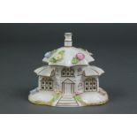 A Coalport pastel burner - The Parasol House 5"