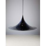 A DANISH POLISHED STEEL 'WITCHES HAT' CE