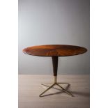 A SUPERB ROSEWOOD CIRCULAR CENTRE TABLE,