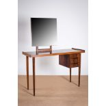 A ROSEWOOD DRESSING TABLE, DANISH, 1960'