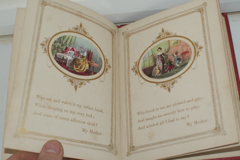 Victorian Children’s book 'My Mother' containing many coloured images with gold decoration, Smith - Image 4 of 6