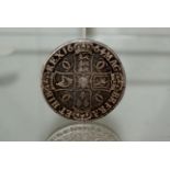 Sterling silver 1664 Charles 11 Crown, Nice Grade