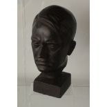 Metal Bust of Adolf Hitler